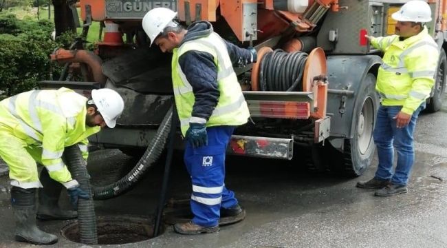 İzmir'de yağış seferberliği  