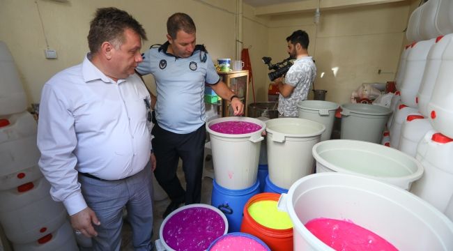 Buca’da “slime” baskını 