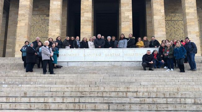 Makedonya Göçmenlerinden Anıtkabir’e Ziyaret 