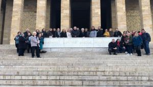 Makedonya Göçmenlerinden Anıtkabir’e Ziyaret 