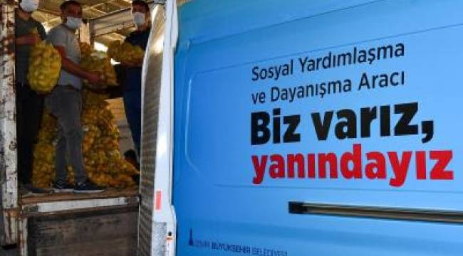 İzmir Büyükşehir üreticiyi desteklemeyi sürdürüyor