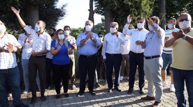 Güzelbahçe’nin direnişine Karşıyaka’dan tam destek 