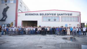 Bornova'da bayramlaşma