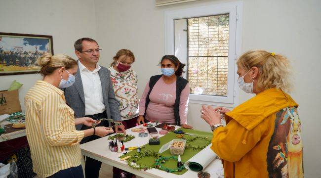 Ayvalık'tan Kadınlara ve Gençlere Meslek Kursları