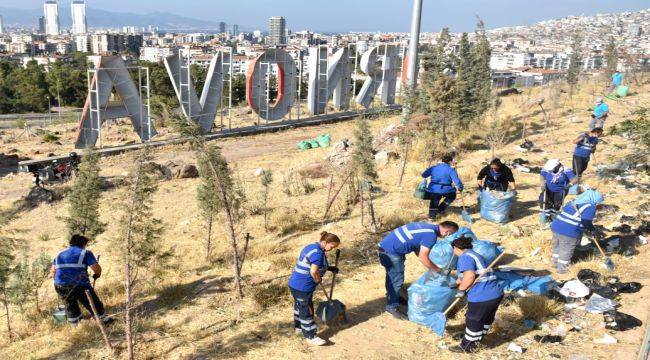 Büyükşehir, Bornova'dan temizlik seferberliği başlattı