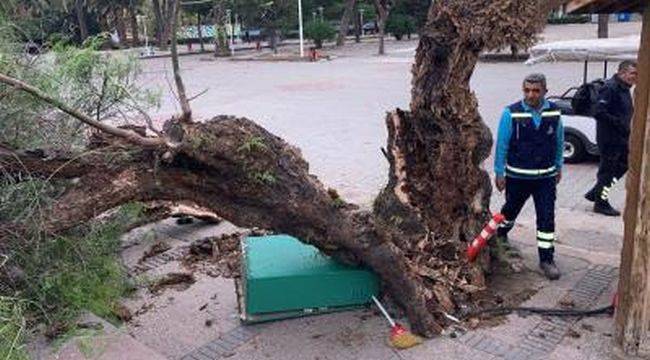 İzmir’deki fırtına