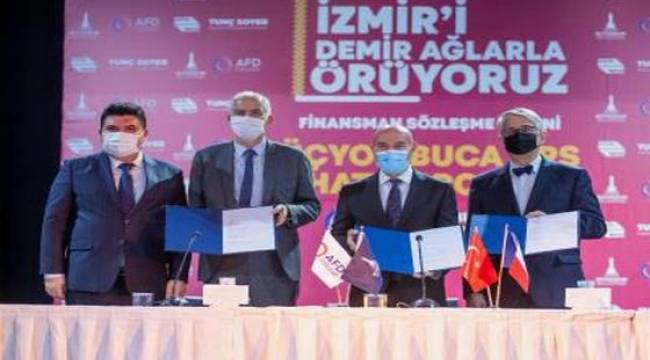 İzmir tarihinin en büyük yatırımı için ikinci imzalar atıldı