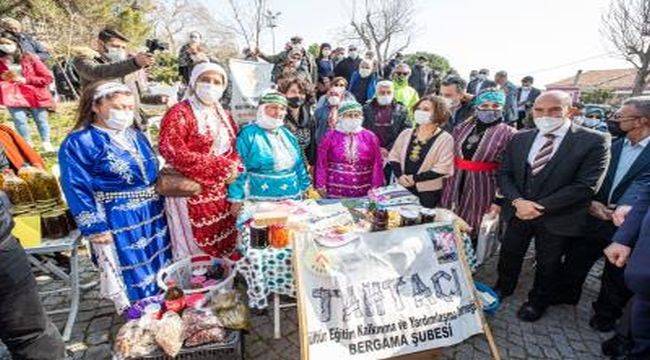 İzmirli'ler Bergama'daki üretici pazarına buluşacak