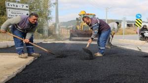 Gaziemir'de 2021 yılında 2 bin 500 ton asfalt serildi 
