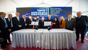 İzmir'in en büyük yatırımında yapım sözleşmesi imzalandı