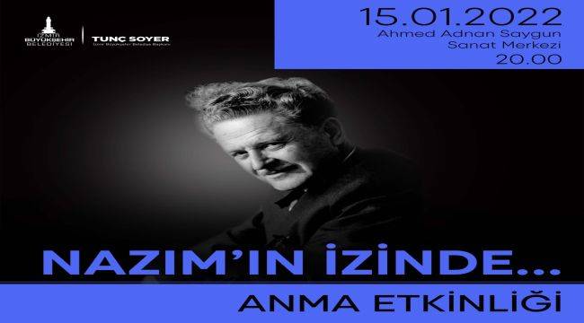 Nazım Hikmet anılacak