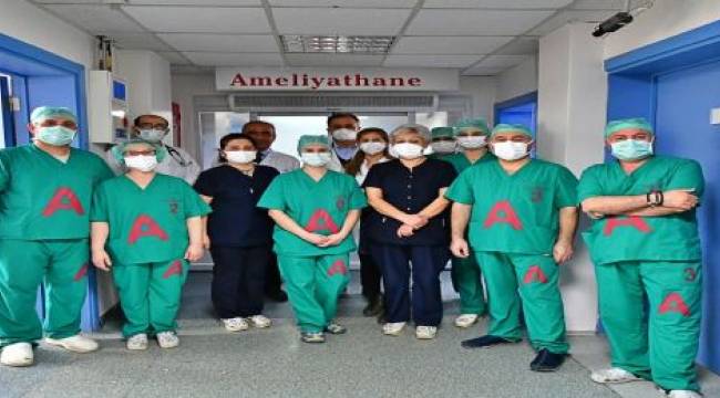 Ameliyathane yeniden hizmete alındı