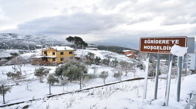 Bornova’da kar alarmı