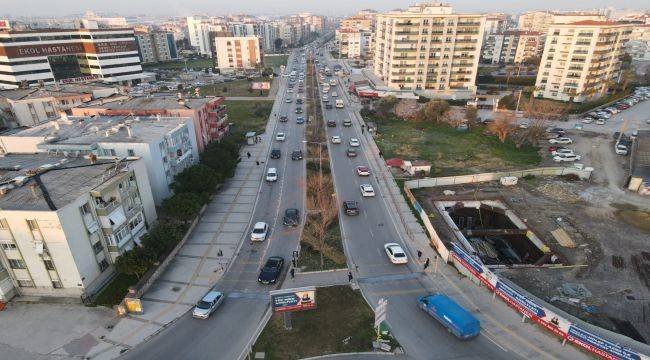 Çiğli'de trafik akışında tramvay değişikliği