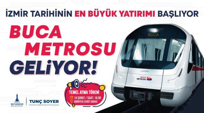 İzmir’in en büyük yatırımı başlıyor