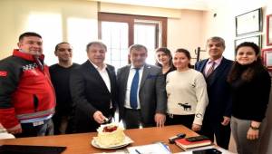 Bornova'da pastalı kutlama