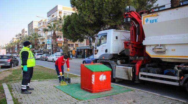 Çöp konteynerleri yer altına alınıyor