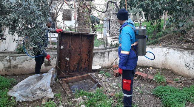 Menderes'te ilaçlama seferberliği