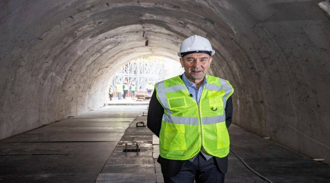 Narlıdere Metrosu’nda sona doğru