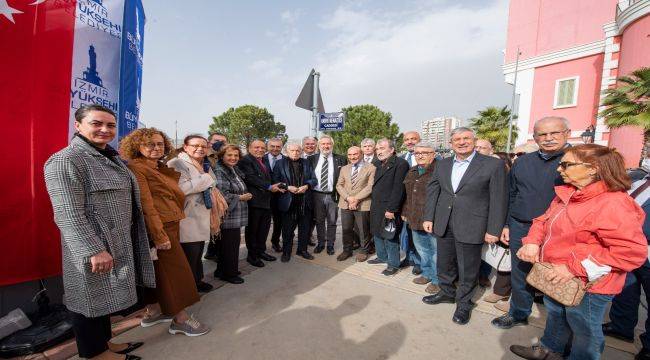 Atatürk sevdalısının adı Karşıyaka’da yaşayacak