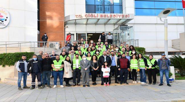 Başkan Gümrükçü'den 200 kişilik temizlik seferberliği