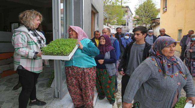 Buca'dan üreticiye destek