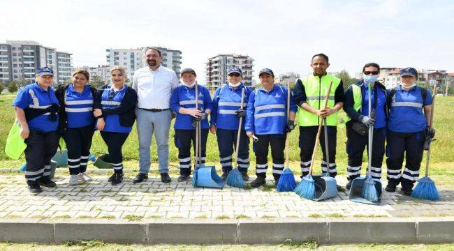 Çiğli'de temizlik zamanı