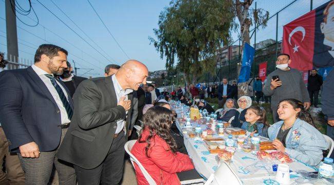 İftar ve park açılışı