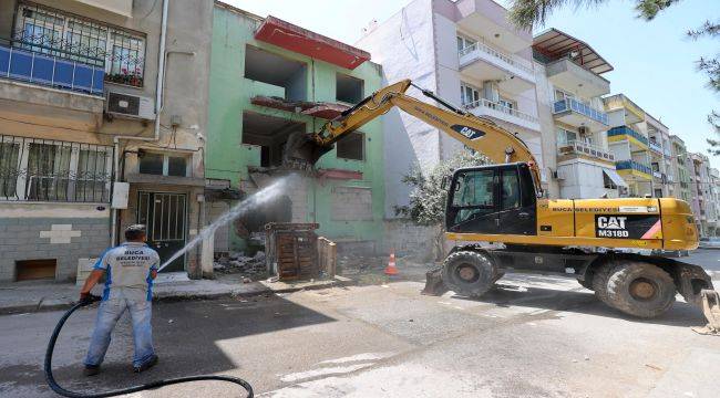 Buca’da tehlike yaratan binalar için karar