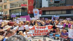 CHP Kadın Kolları’ndan şiddet eylemi