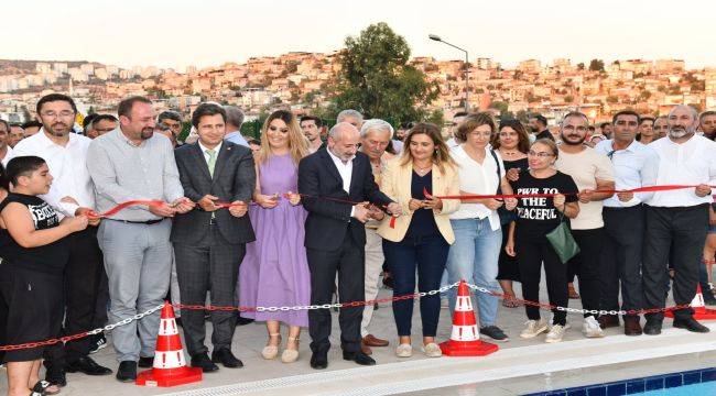 Çiğli Belediyesi'nden coşkulu tesis açılışı