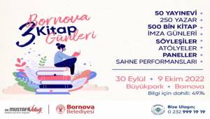 3. Bornova Kitap Günleri başlıyor 