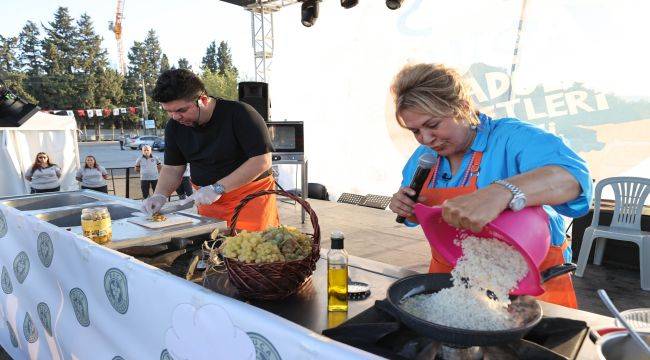 Anadolu Lezzetleri Festivali'nde Melike Şahin rüzgarı 