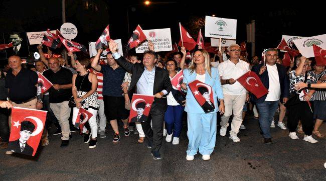 Bornova’da 9 Eylül coşkusu