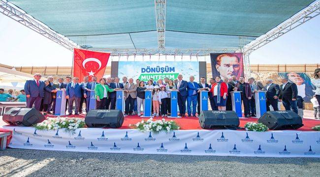 Gaziemir'de kentsel dönüşüme Kılıçdaroğlu, start verdi 