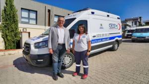 Gaziemir’in ilk kadın ambulans şoförü 