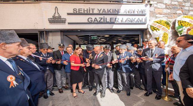 Şehit yakınları ve gazilere hizmet 