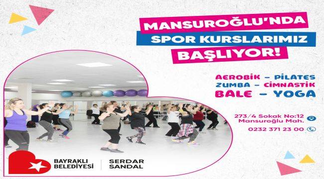 Bayraklı’dan spora davet 