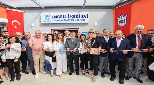 Engelli can dostlara Konak’ta yeni yuva 