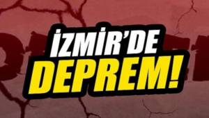 İzmir'de peş peşe deprem oldu