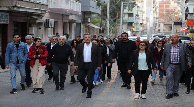 Başkan Sandal, “Bayraklı’yı birlikte dönüştüreceğiz” 