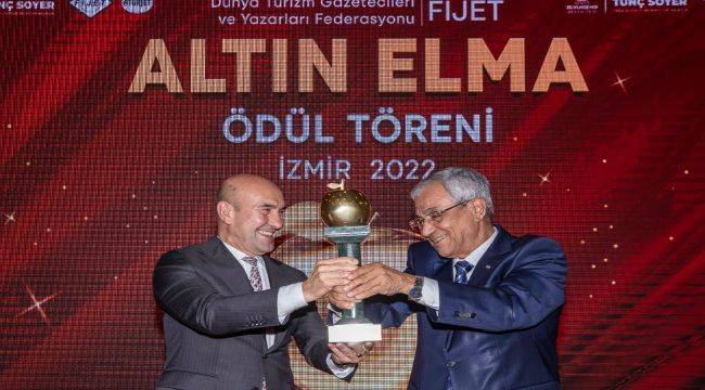 Turizmin Oscar ödülü İzmir Büyükşehir Belediyesi’ne 