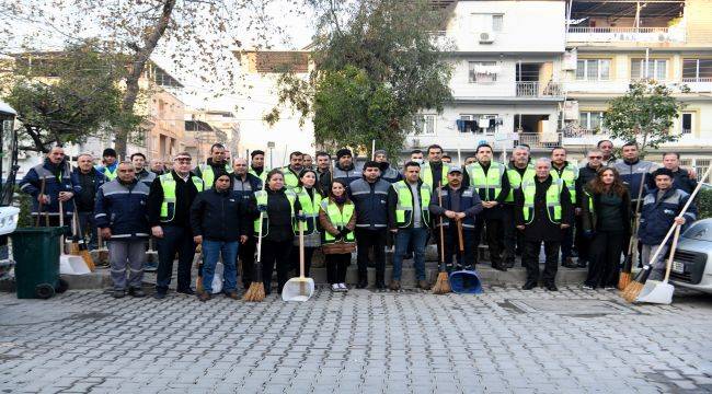 Bornova’da temizlik seferberliği