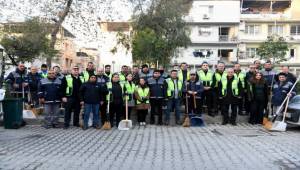 Bornova’da temizlik seferberliği