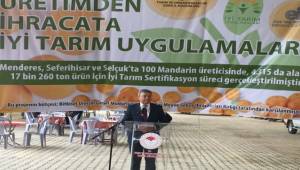 “İyi Tarım”da mandalina sezon kapandı