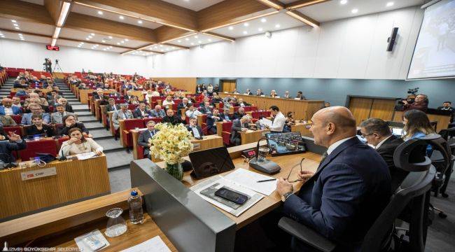 İzmir Büyükşehir Belediye Meclisi toplantısı 