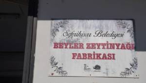 Seferihisar'da zeytinyağı sıkımı 