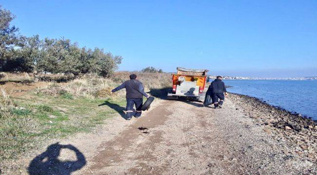 Tarihi Cunda sokaklarında temizlik seferberliği