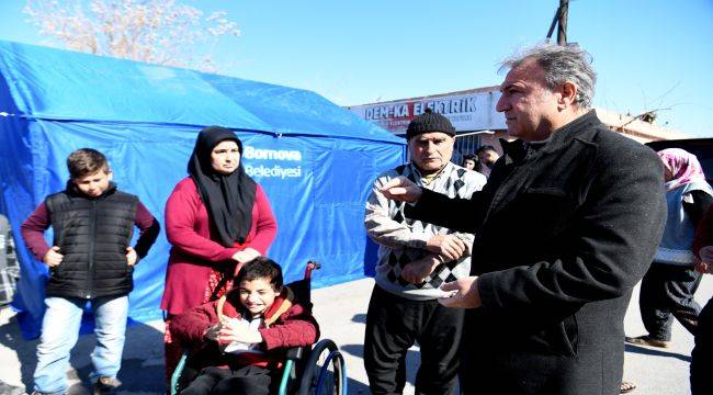 Kahramanmaraş’taki engelli çocuklara Bornova'dan özel destek 