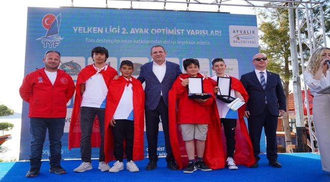 Ayvalık TYF Yelken Ligi 2. Ayak Optimist Yarışları’na ev sahipliği yapıyor